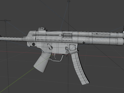 Mp5 3Dモデル