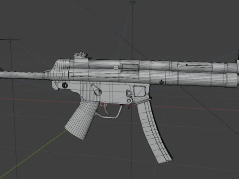 Mp5 3D Model