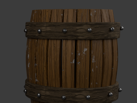 Stylized Pirates ship 3D 模型