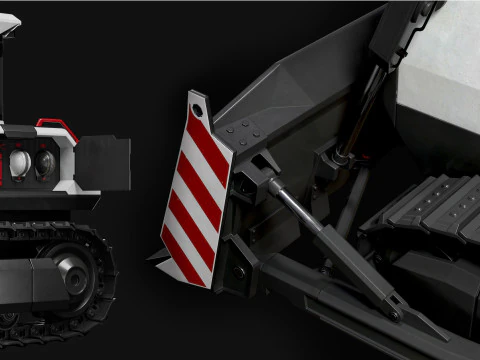 Bulldozer Terex 3D Model