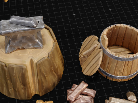 Blacksmiths tool 3D Model