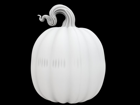 Haunted Pumpkin Skull Horror Sculpture 3D 프린트 모델