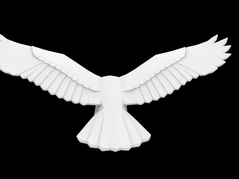 Hawk Eagle 3D Print Model 3D Print Model