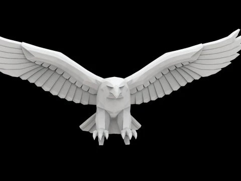 Hawk Eagle 3D Print Model 3D Print Model