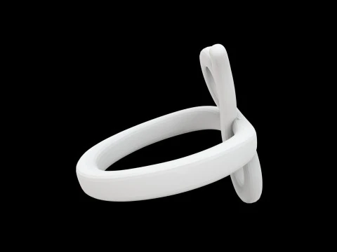 인피니티 루프 링 3D 프린트 모델