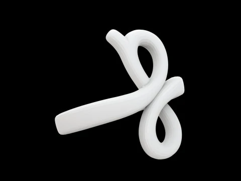 인피니티 루프 링 3D 프린트 모델