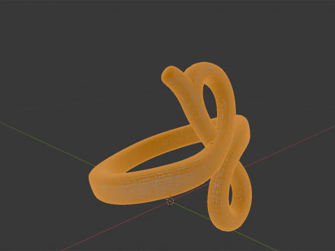 인피니티 루프 링 3D 프린트 모델