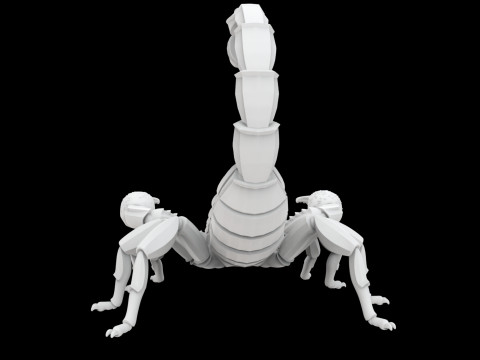 Scorpion Miniature 3D Print Model