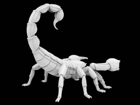 Scorpion Miniature 3D Print Model