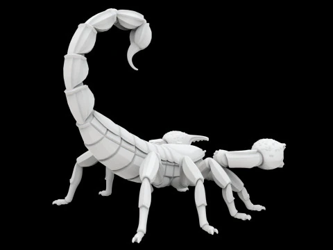Miniatura de escorpi&oacute;n Modelo de impresión 3D