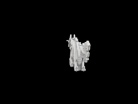 Serpent Sky Dragon 3D Принт Модель