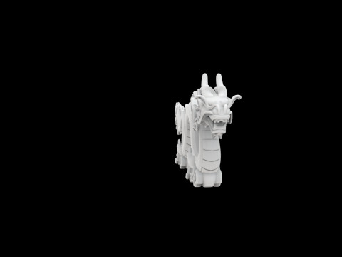 Serpent Sky Dragon 3D Принт Модель