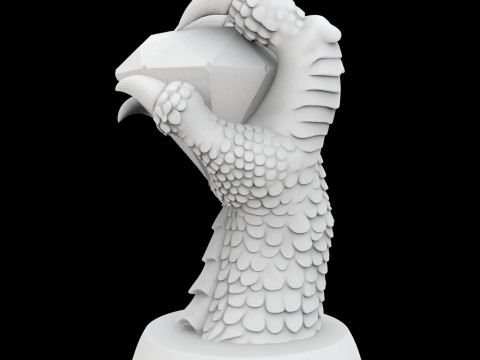 Dragon Claw Hollow Storage box 3D 打印模型