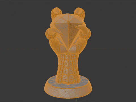 Dragon Claw Hollow Storage box 3D Print Model
