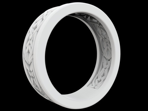Celtic Knot Ring 3D Printable Model Modelo de impresión 3D