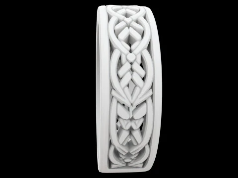 Celtic Knot Ring 3D Printable Model 3D Print Model