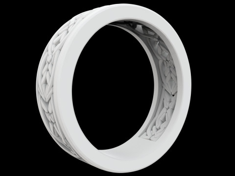 Celtic Knot Ring 3D Printable Model 3D Принт Модель