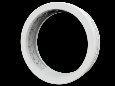 Celtic Knot Ring 3D Printable Model 3D Print Model