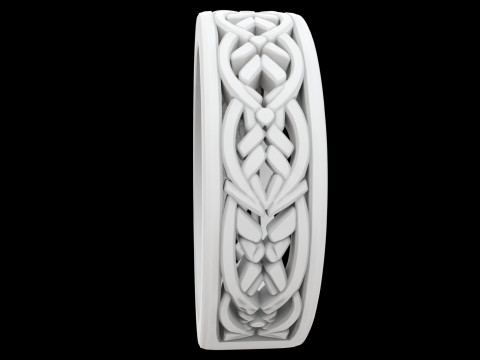 Celtic Knot Ring 3D Printable Model 3D Принт Модель