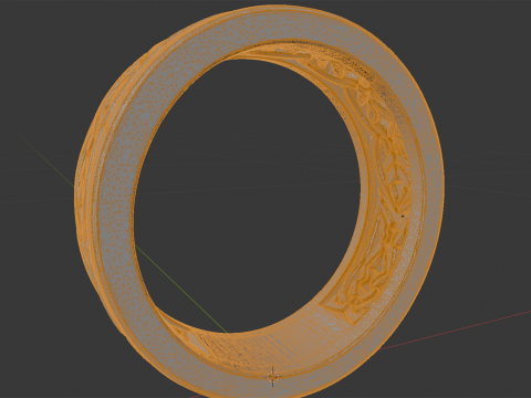 Celtic Knot Ring 3D Printable Model 3D Принт Модель