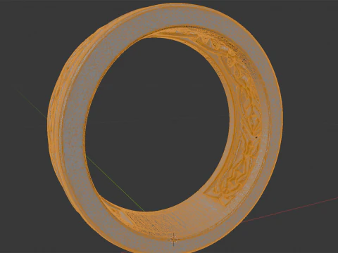 Celtic Knot Ring 3D Printable Model 3D Print Model