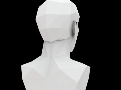Cubist Bust 3D Printable Model 3D Print Model