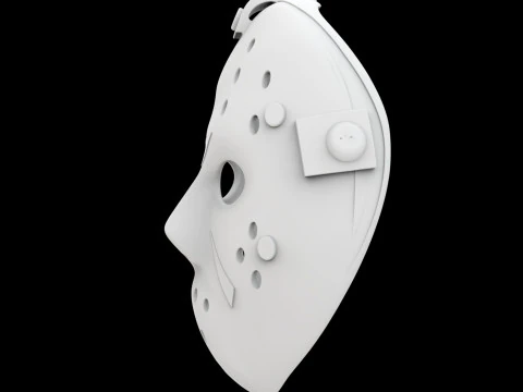 Horror Hockey Mask 3D Printable Model- 3D Print Model