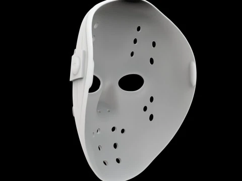 Horror Hockey Mask 3D Printable Model- 3D Print Model