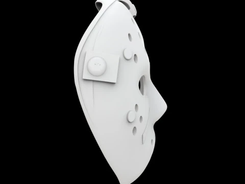 Horror Hockey Mask 3D Printable Model- 3D Print Model