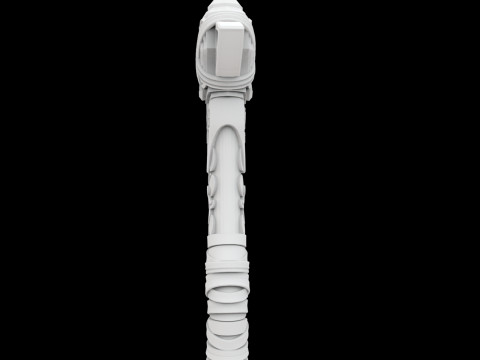 Ornamental Viking Axe 3D Baskı Modeli