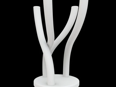 Abstract Planter Stand 3D Printable Model 3D Print Model