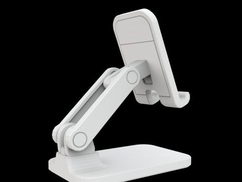 Adjustable Phone Stand 3D Printable Model 3Dプリントモデル