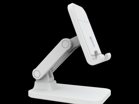 Adjustable Phone Stand 3D Printable Model 3D 打印模型