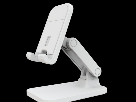 Adjustable Phone Stand 3D Printable Model 3D 打印模型