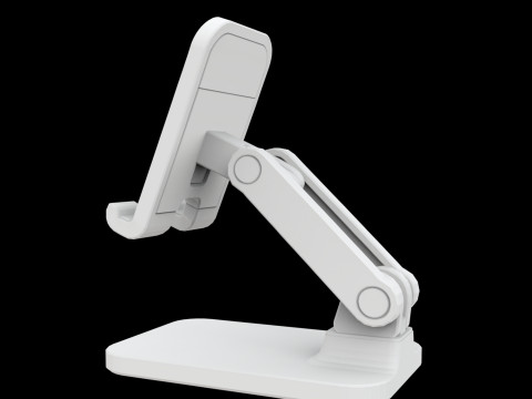 Adjustable Phone Stand 3D Printable Model 3D 打印模型