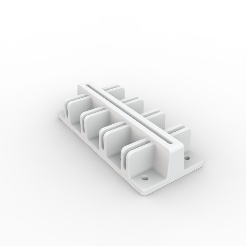 Cable Management Hub Multi Port 3D Printable Model 3D Print Model .c4d .max .obj .3ds .fbx .stl .blend 