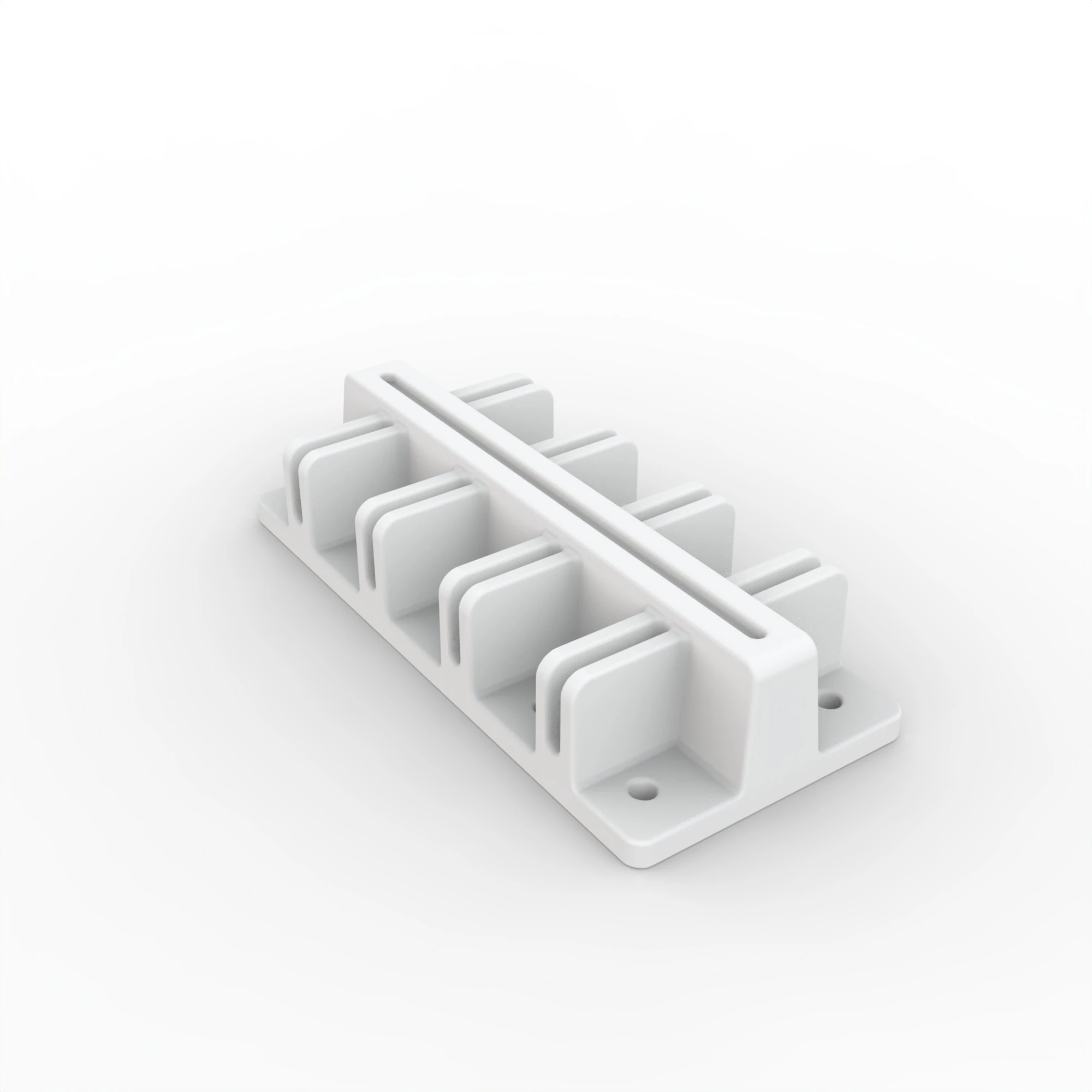 Cable Management Hub Multi Port 3D Printable Model 3D Print Model .c4d .max .obj .3ds .fbx .stl .blend 