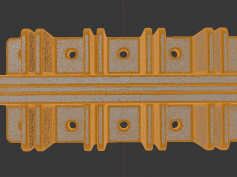 Cable Management Hub Multi Port 3D Printable Model 3D Print Model