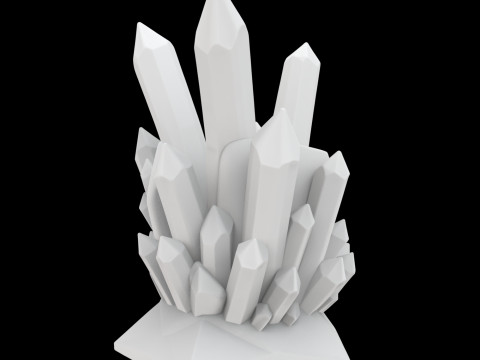 Crystal Style Pen Holder 3D Printable Model vi- 3D Print Model