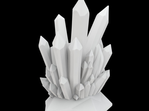 Crystal Style Pen Holder 3D Printable Model vi- 3D प्रिंट मॉडल