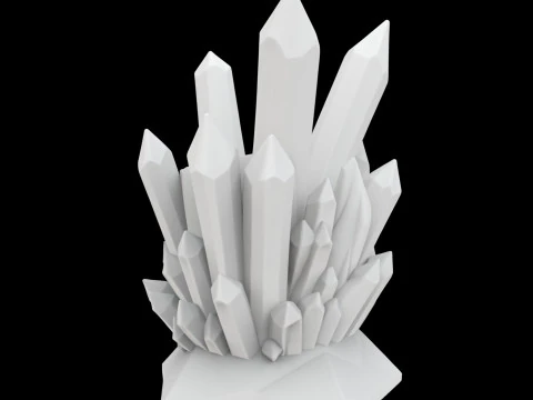 Crystal Style Pen Holder 3D Printable Model vi- 3D Print Model