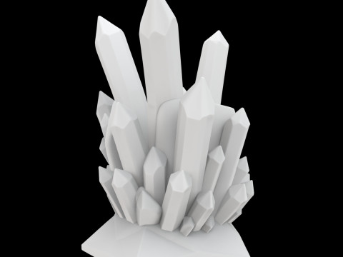 Crystal Style Pen Holder 3D Printable Model vi- 3D प्रिंट मॉडल