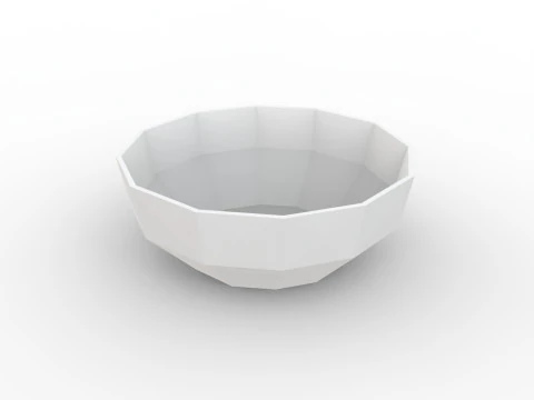Decorative Fruit Bowl 3D Printable Model 3D Print Model