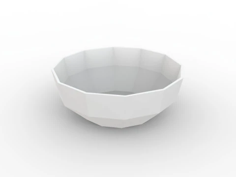 Decorative Fruit Bowl 3D Printable Model 3D Print Model