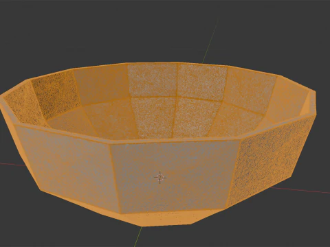 Decorative Fruit Bowl 3D Printable Model 3D Print Model