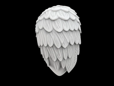 Winged Heart Pendant 3D Printable Model 3D Print Model
