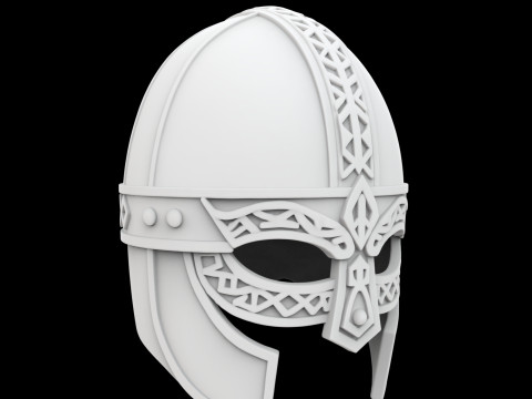 Viking Warrior Helmet 3D printmodel