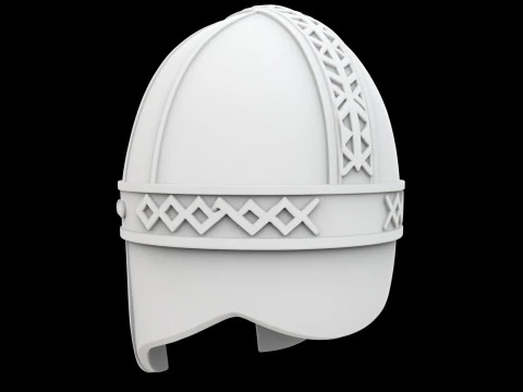 Viking Warrior Helmet 3D Print Model