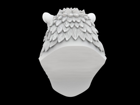 Tiger with Mane 3D Принт Модель