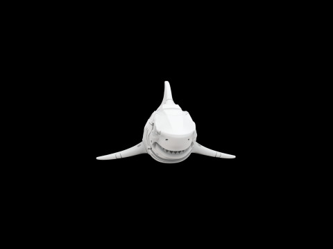 Shark Mech Guardian 3D Printable Model 3D printmodel